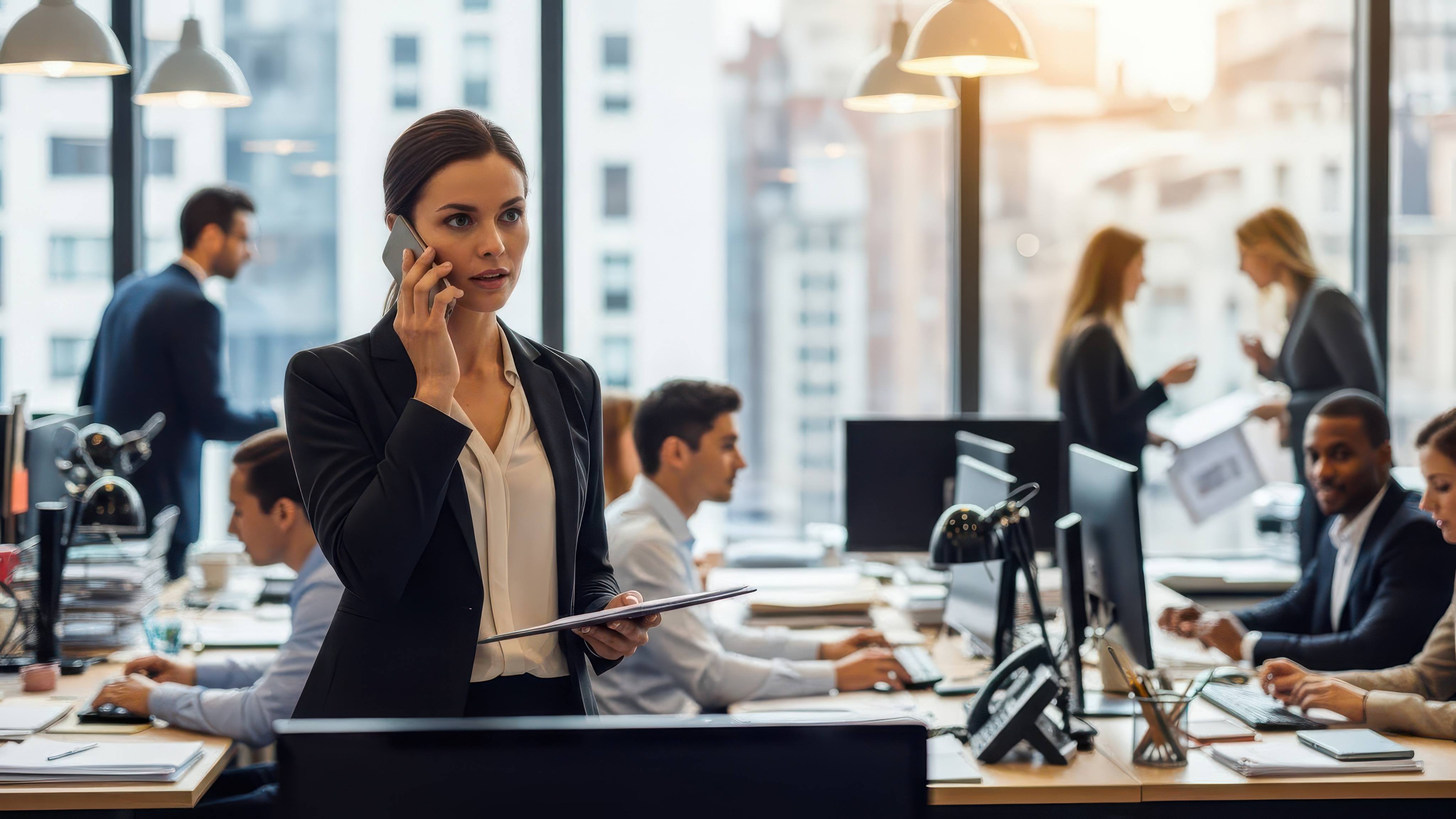 Email security for small business during everyday, busy office work